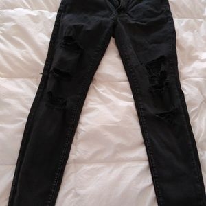Black American Eagle jeggings